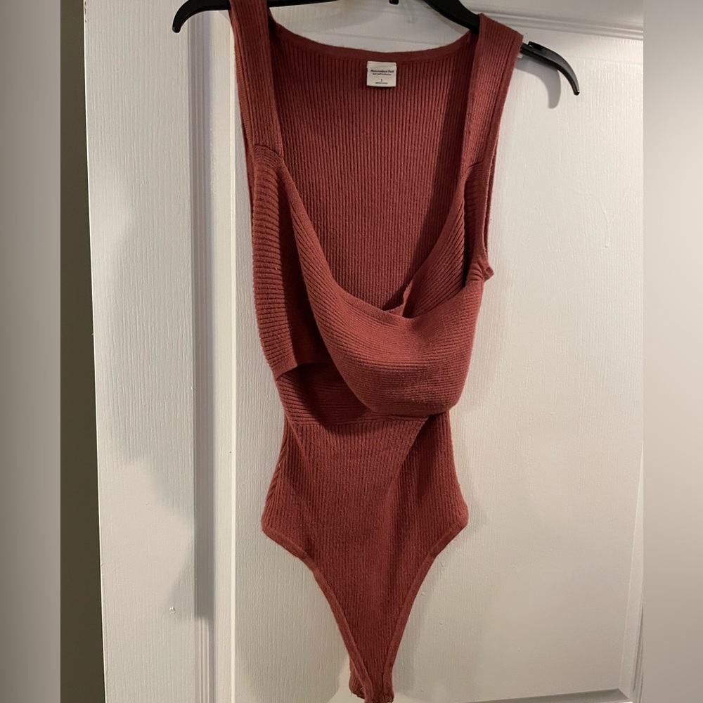 Abercrombie & Fitch Terracotta Knit Top